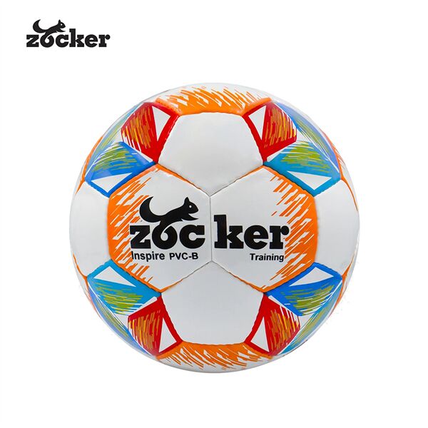 Quả bóng đá tập luyện Size 5 Zocker Inspire da PVC bóng (PVC-B)